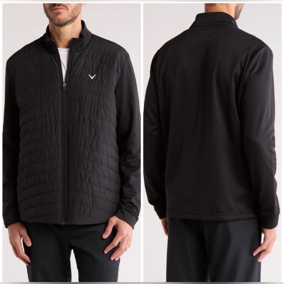 Callaway Other - Callaway Men's Quilted Puffer Full Zip Golf Jacket Size M - NWT